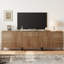 Meuble télé 94 po pour meuble télé 94,5 po avec commode en bois-155388267