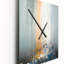 Tôt le matin, coucher de soleil abstrait - Paysage abstrait horloge murale surdimensionnée-99635103