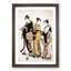Masquerading as Komuso by Torii Kiyonaga - Picture Frame Painting Print-55575739-55575738