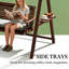 Outdoor Conversation Swing,Wooden Garden Swing Chair-678761170