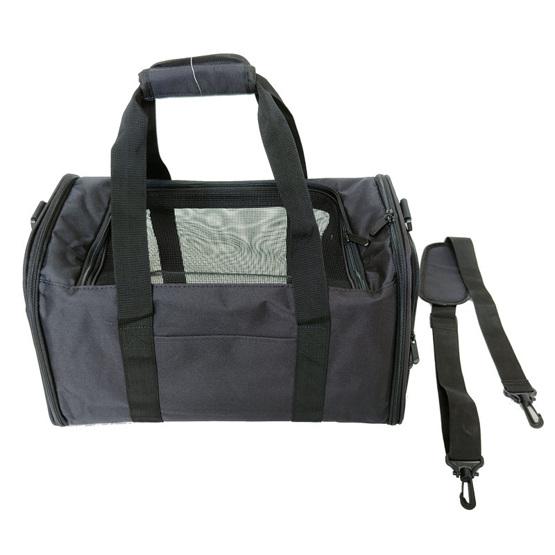 Ianthe Collapsible Pet Carrier, Black