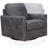 Vara Top Grain Leather Swivel Chair-995712643