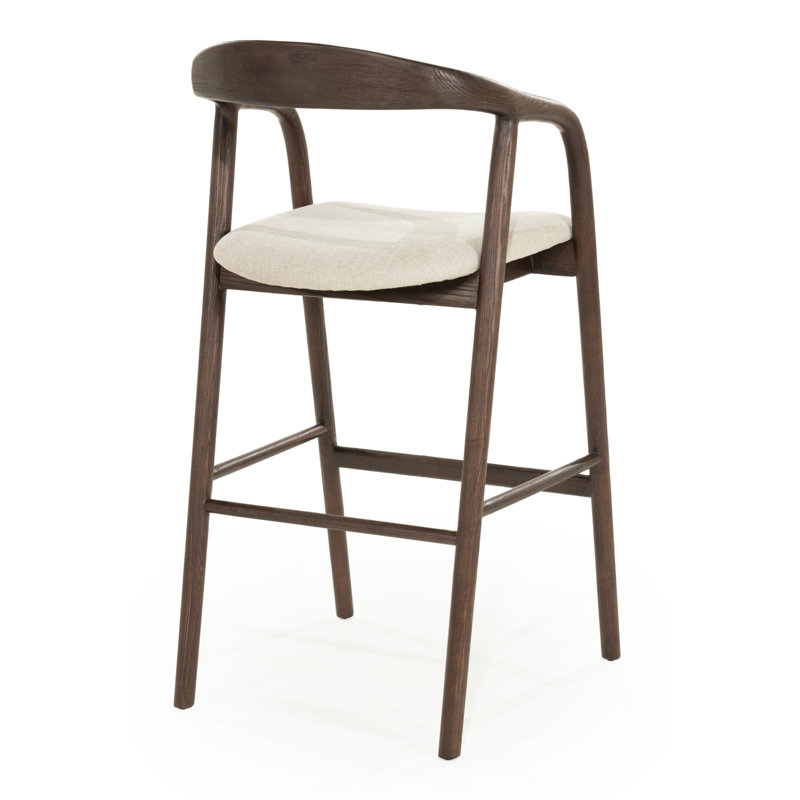 Rayven Barstool High, Walnut, Bar Stool (30" Seat Height)
