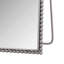 Miroir pleine longueur rétro en fer avec pieds de soutien, pour le salon, la chambre à coucher