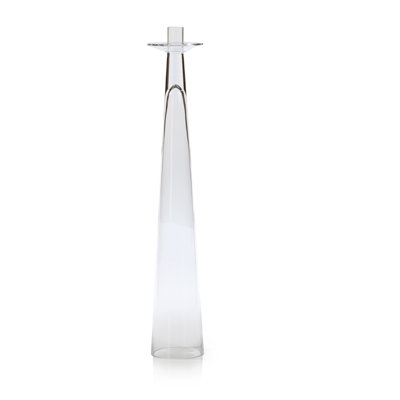 Glass Tabletop Candlestick