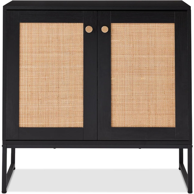Britaney Accent Cabinet, Black