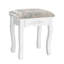 Ensemble coiffeuse et tabouret Edna