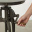 Hoyer Cast Iron Adjustable Single Curtain Rod