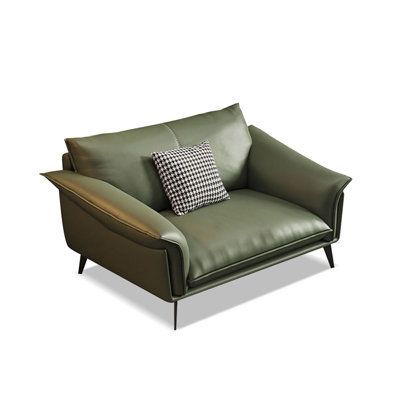 G Genuine Leather cushion Arm Chair