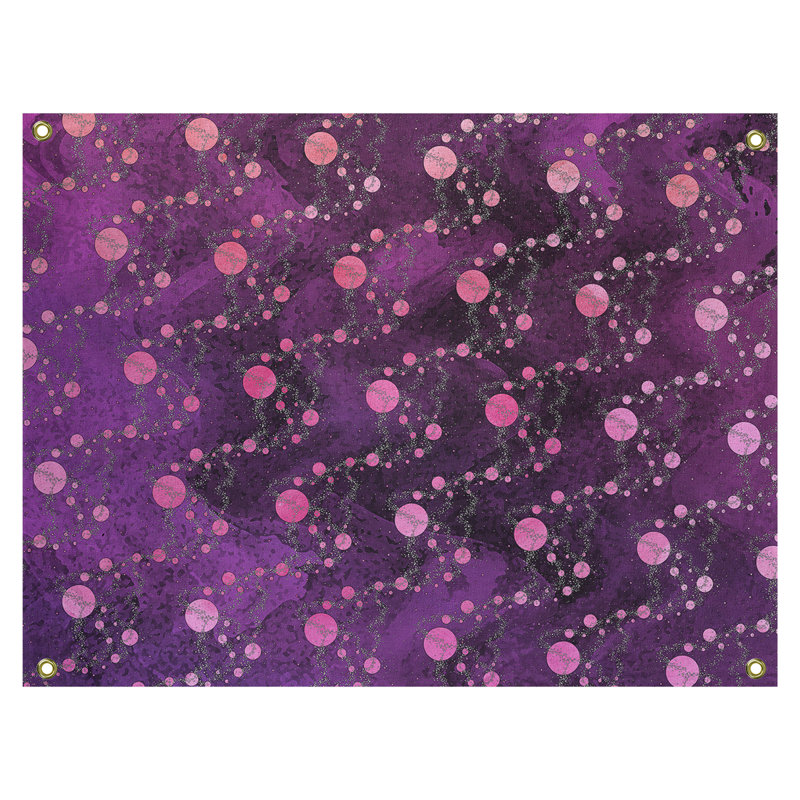 Tapisserie murale planète stars, H 60,5 po x l 81,5 po