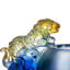 Navire, ding chinois, sculpture duo majestueuse
