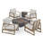 Acacia 4 - Person Patio Conversation Set with Cushions-442380379