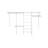 Rubbermaid FastTrack 6 to 10 Ft Wide White Wire Closet Configuration Storage Kit