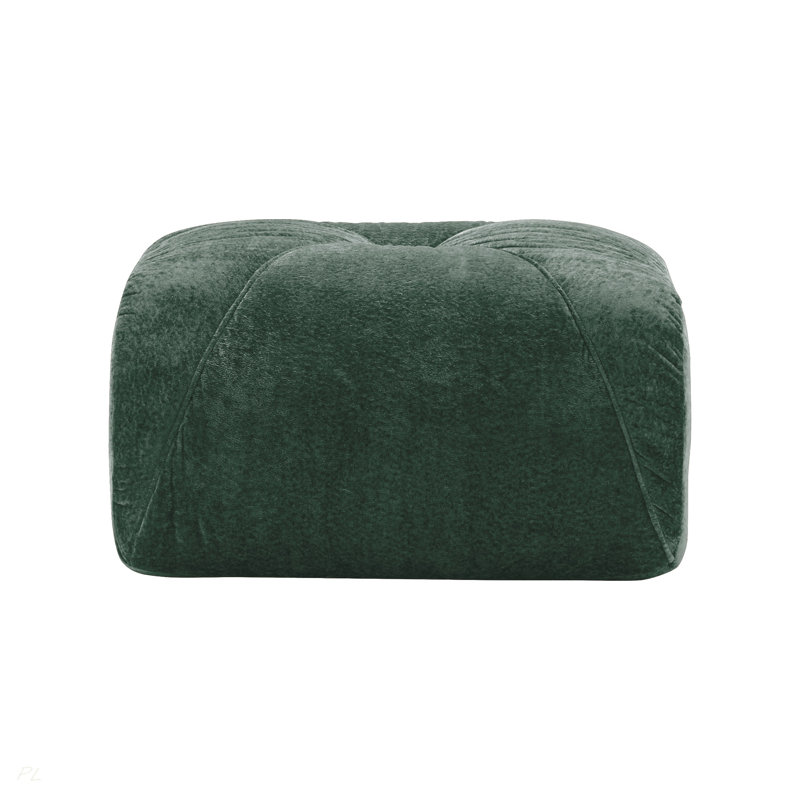 Modern Ottoman Velvet, Green
