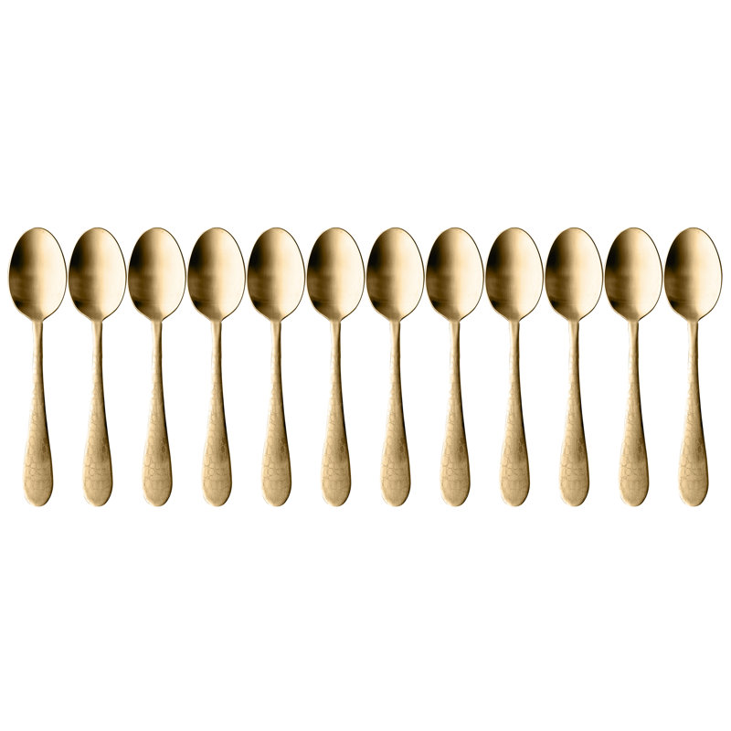 Coccodrillo Serving Spoon, Ice Gold