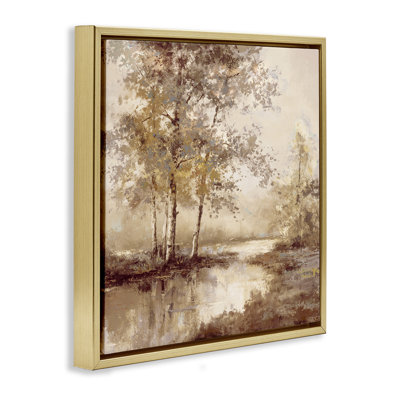 Forest Stream in Sepia