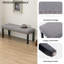 Syne Linen Upholstered Bench-1916768012