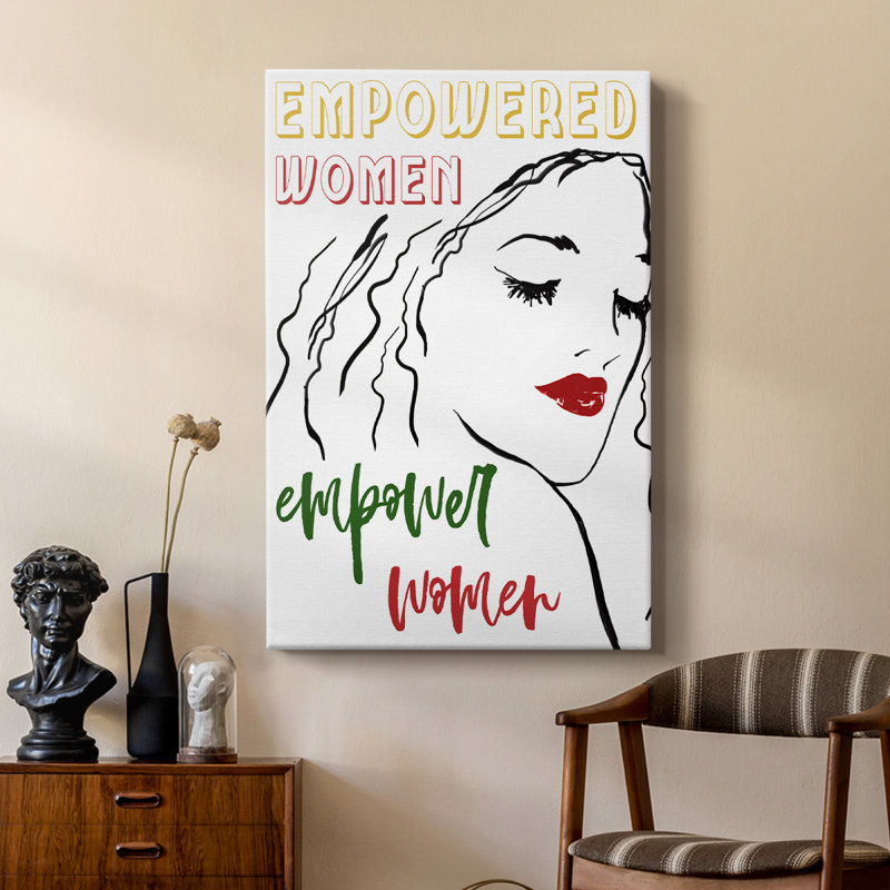 «Empowered Women» - galerie Cavas sur mesure, H 60 po x l 40 po