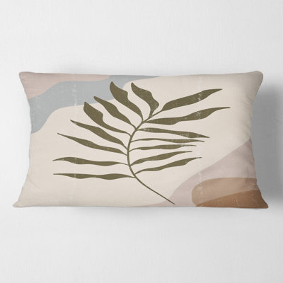 Floral Throw Pillow