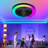 19-Inch Ceiling Fan Light With LED RGB – Dimmable & Color-Changing, APP & Remote Control, Modern Smart Ceiling Fan For Living Room, Bedroom, And Dining Room (Silent/6-Speed/Reversible/DC Motor)-1787773810