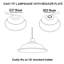 Lymas 10cm H Metal Bowl Lamp Shade ( Uno )-436036580