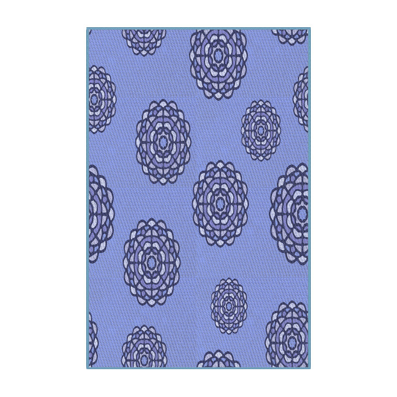 Tapis 100% à motif lavable à la machine 2989