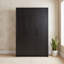 Armoire-penderie à 3 portes Cerda - noir-699792325