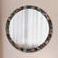 Huldar Glass Flat Wall Mirror