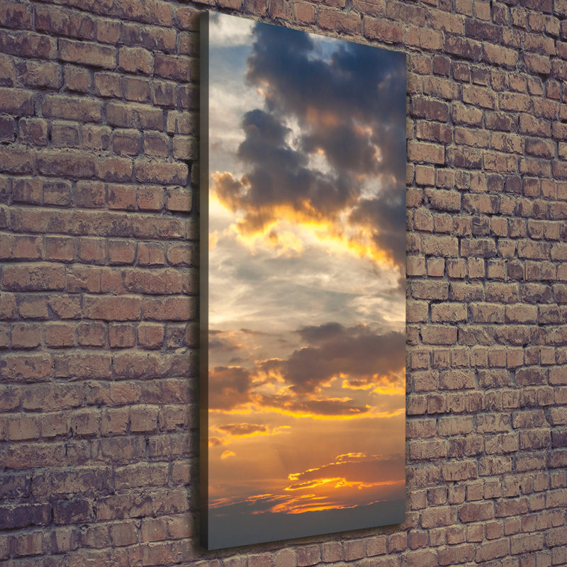 Sunset Sky - Wrapped Canvas Print