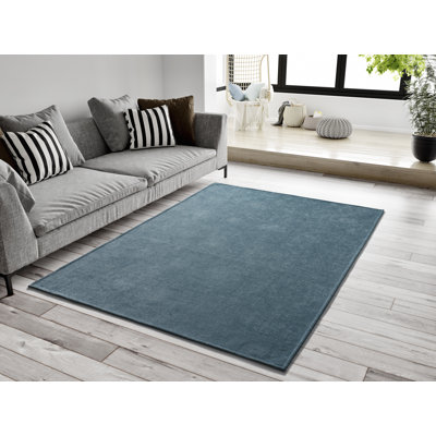 Arthor Solid Colour Flatweave Area Rug