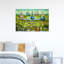 Top Of Central Panel From The Garden Of Earthly Delights Classic Surreal Wildlife Wall Art Print by Hieronymus Bosch - Wrapped Canvas Print-339562538
