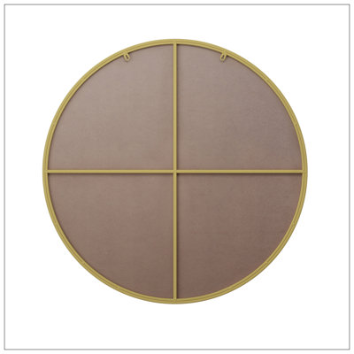 Wall Mirror Circular Mirror Metal Framed Mirror Round Vanity Mirror Dressing Mirror, For Bathroom, Living Room, Bedroom Wall Decor