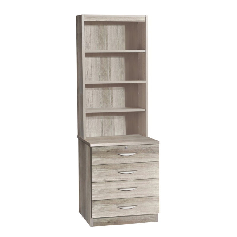 Brenasia 4 -Drawer, Grey Nebraska