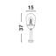 Dark Grey Metal Bollard Light-1244173834