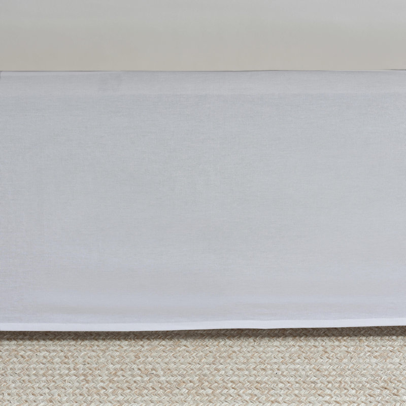 Jupe de lit en coton Martha Stewart, King