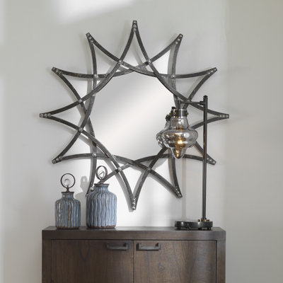 Dort Metal Flat Wall Mirror