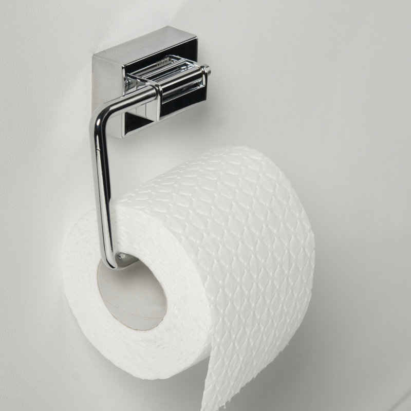 Tiger Toilet Roll Holder Figueras Chrome