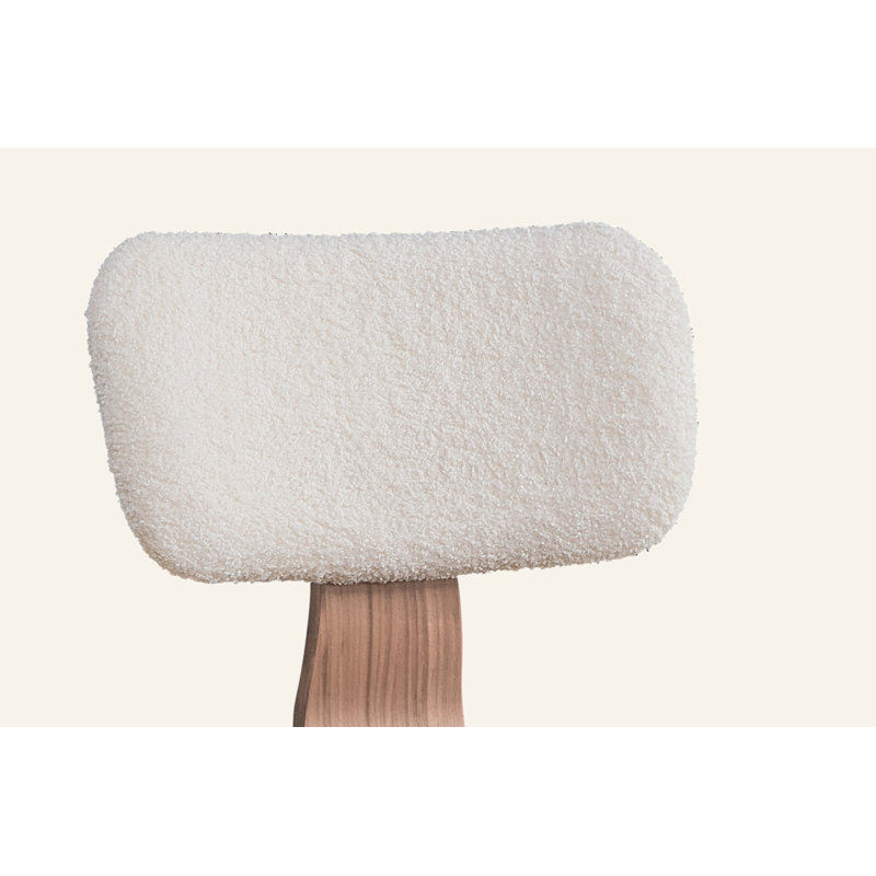 Ensemble de 2 chaises d'appoint Casson White Boucle 7