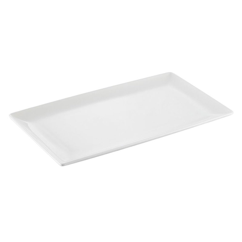 CAC China Deep Coupe Rect. Platter 13 1/2"