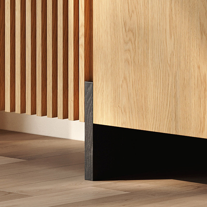 Retro simple and light luxury sideboard