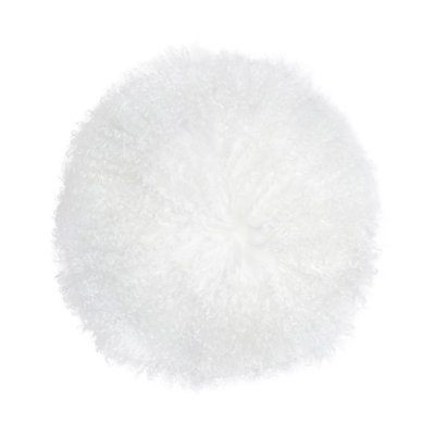 Ruffled Throw Pillow