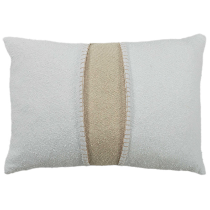 Striped Cotton Throw Pillow