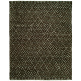 Venita Wool Geometric Area Rug in Brown
