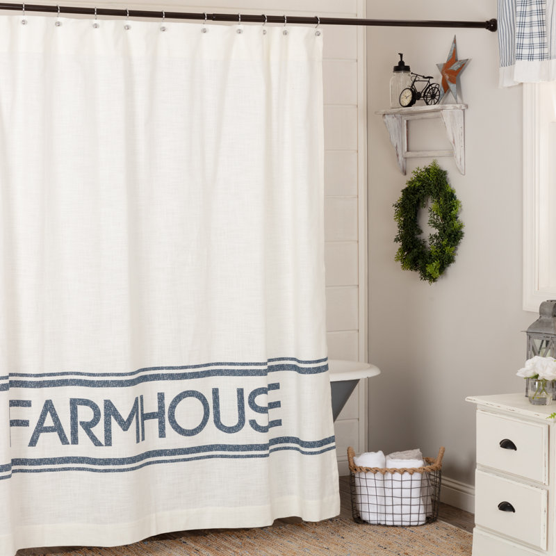 Sawyer Mill Cotton Shower Curtain