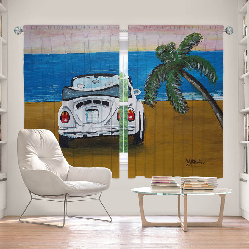 Ailaina Room Darkening Curtain Pair, 40" W x 61" L