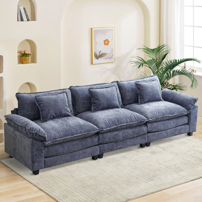 Adonia 120“ Comfy Cloud Couch Large Sofa for Living Room Bedroom