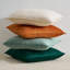Ensemble de 4 coussins carrés en velours dégradé-124113129-82001743