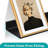 Z metnal Small Floating Shelves, 2 Pack Mini Metal Wall Mounted