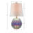 Ranier Iridescent Glass Table Lamp