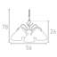 Brie 5 - Light Shaded Chandelier-5766191